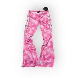 Dolls Kill Women's Pink Trousers